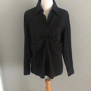 New York & Company Long Sleeve Blouse